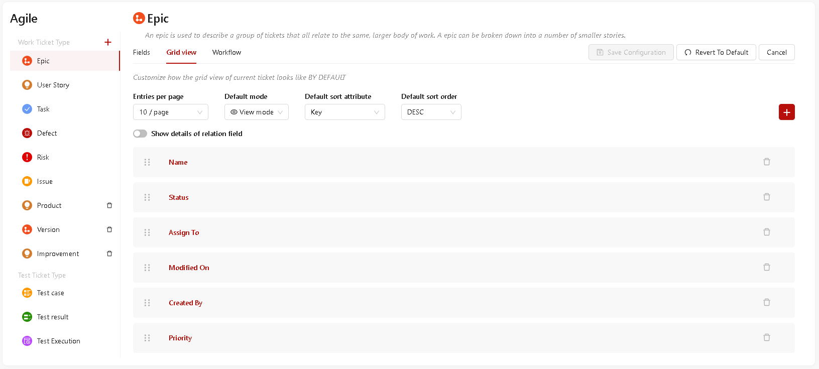 Test Ticket